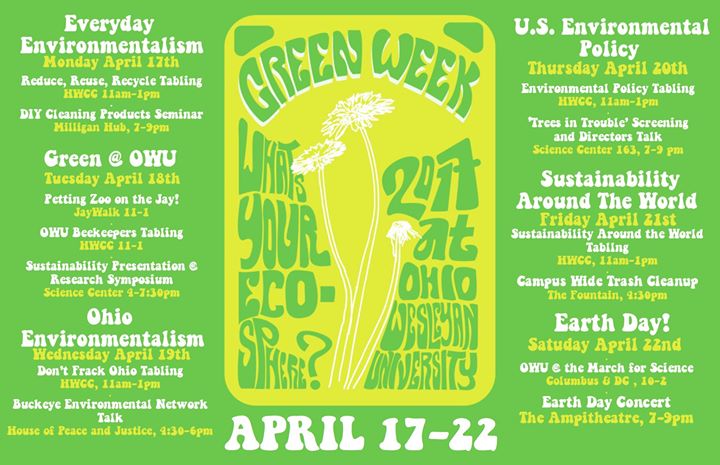 OWU’s Green Week 2017